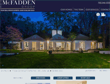 Tablet Screenshot of mcfadden-group.com